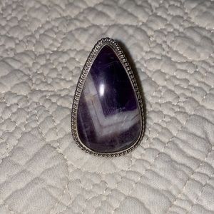 Amethyst Sterling Silver Ring